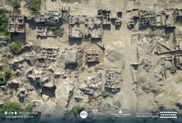 The joint Saudi-French archaeological mission unearthed as many as 483 archaeological sites and documented over 550 archaeological monuments at Al-Ukhdood site in the southern Najran region.