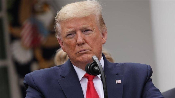 US president Donald Trump. 