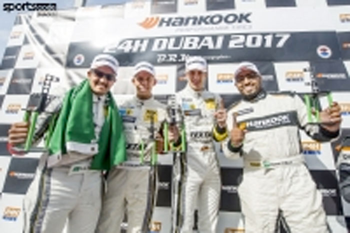 Hankook team celebrates its victory