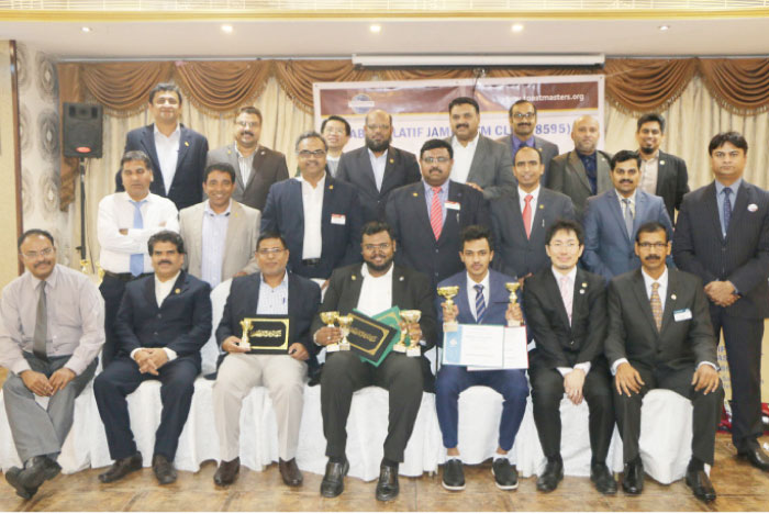 ALJ Talkmasters conducts annual speech contest