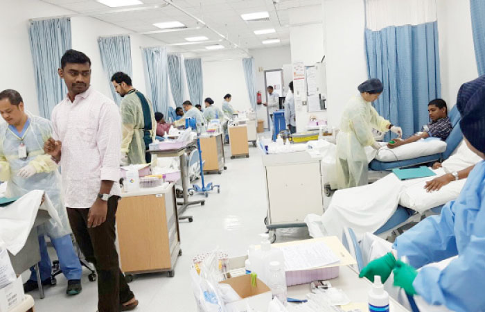 Riyadh TNTJ organizes massive blood donation camp