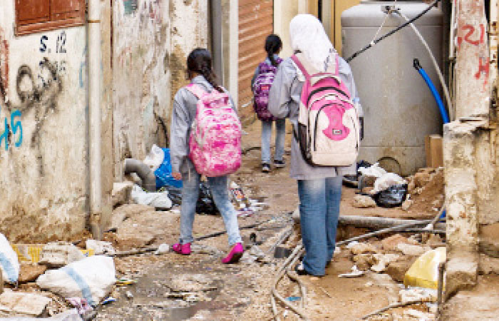 A file photo of Shatila Camp, Beirut.
