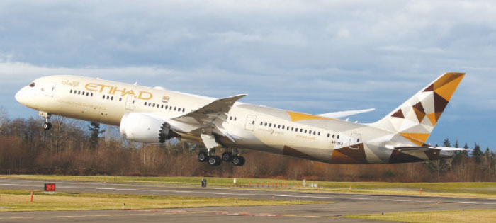 Etihad Airways› 3rd daily flight to Riyadh begins on Feb. 1, 2017