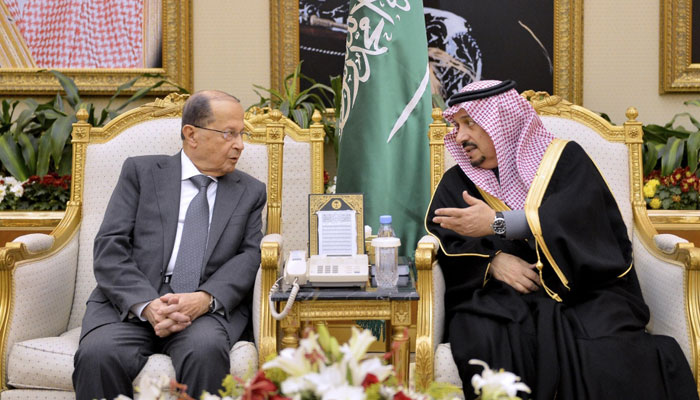 Lebanese President arrives in Riyadh