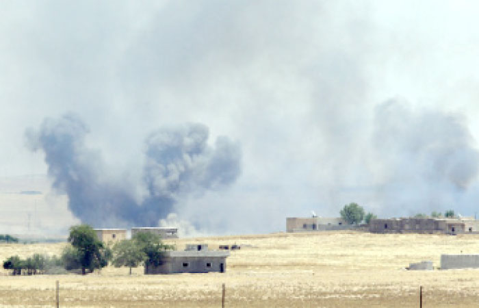 The US-led coalition has been pounding the Raqqa area regularly for months.— File photo: AP