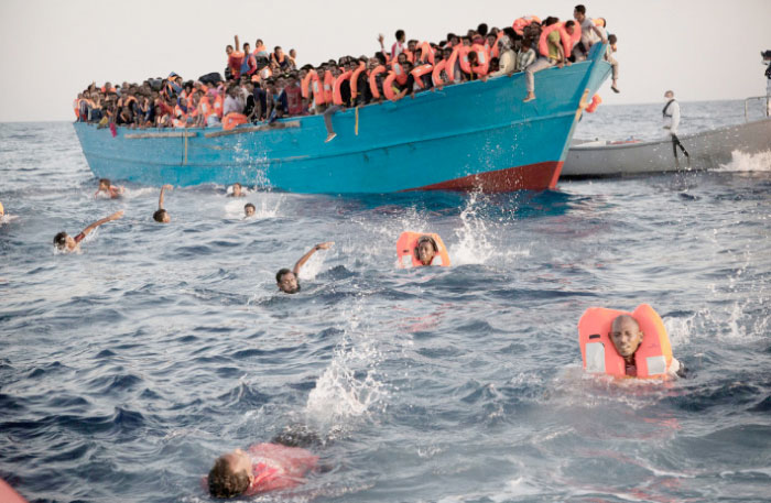 The Mediterranean Sea between Libya and Italy has become the main crossing point for asylum seekers and economic migrants seeking a better life in Europe, after a clampdown on sea crossings from Turkey. — File photo