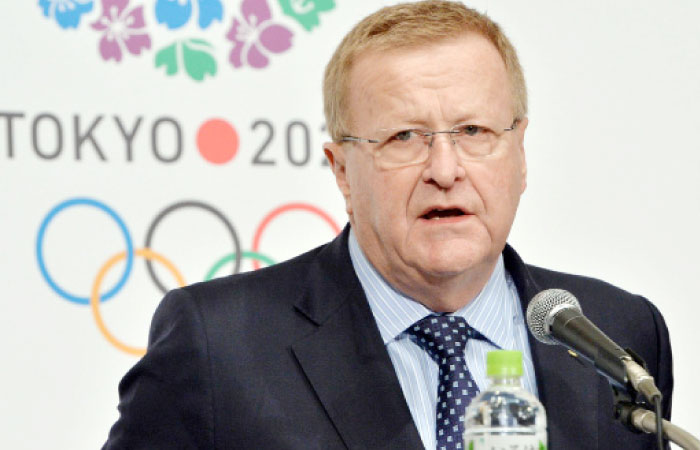 International Olympic Committee Vice President John Coates.