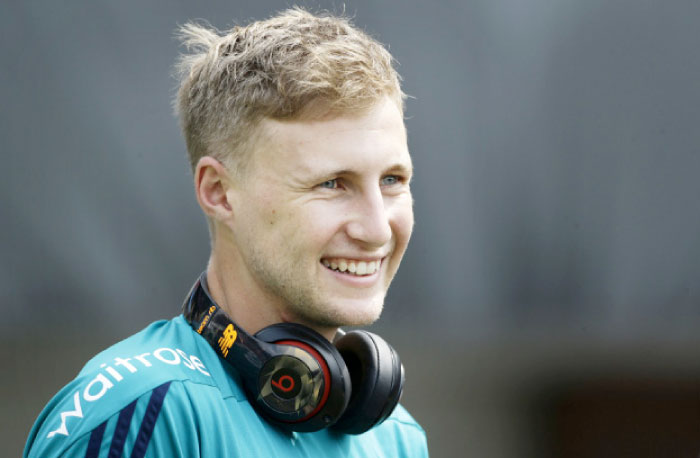 This file photo shows England’s Joe Root arriving for a practice session a day ahead of their final match of the ICC World Twenty20 2016 cricket against West Indies, in Kolkata, India. — AP