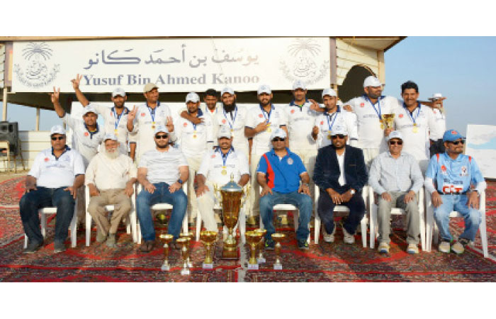 Winner Jamoom Tigers with JCA and Kanoo officials