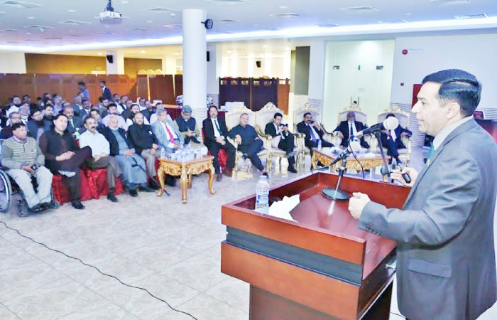 Motivational speaker Tasadduq Gilani
