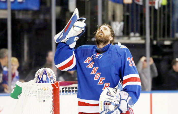 NewYork Rangers goaltender Henrik Lundqvist critical of the concussion rule.