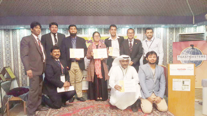 Toastmasters dazzle audience at annual Area 9 contests in Dammam