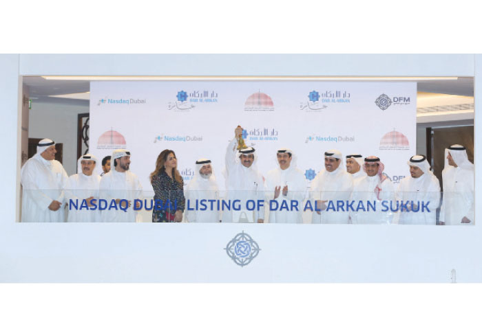 Dar Al-Arkan of Saudi Arabia rings bell to celebrate listing of $500 million Sukuk on Nasdaq Dubai