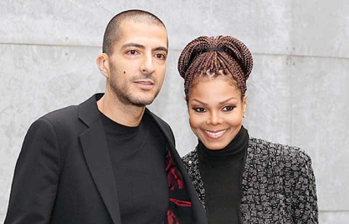 Wissam Al-Mana and Janet Jackson are seen in this 2013 file photo.