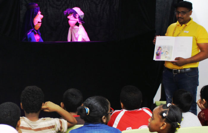 Puppet show at Sharjah Heritage Days a hit