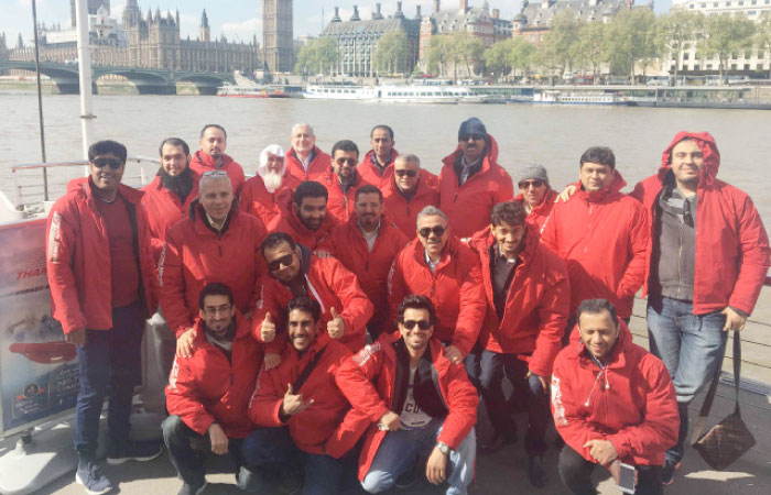 Petromin CEO and senior executives with key distributors in London