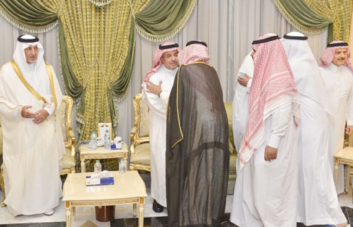 Prince Mishaal’s sons receive condolences