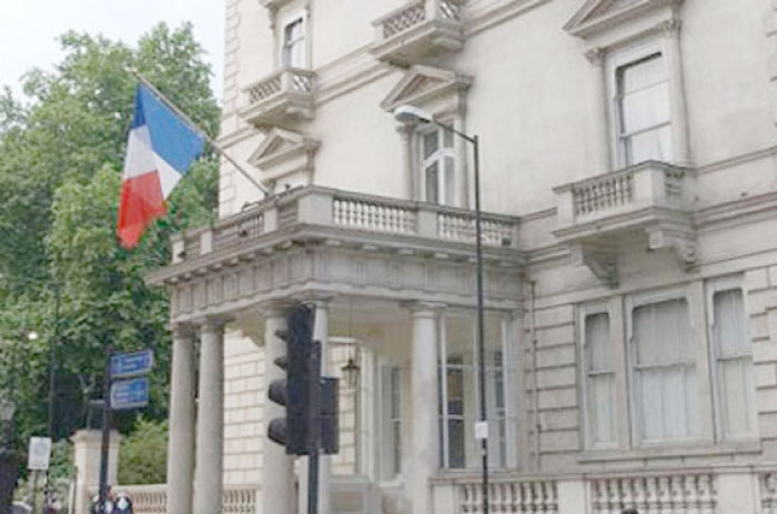 French embassy in Damascus