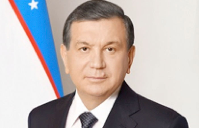 President of Uzbekistan Shavkat Mirziyoyev