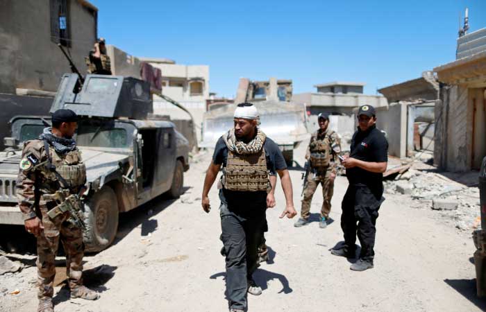 Iraqi Counter Terrorism Services (CTS) soldiers are seen during a battle between CTS and Daesh (the so-called IS) militants in western Mosul. — Reuters