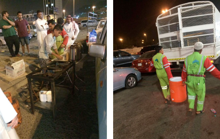Makkah Municipality mounted a large-scale inspection campaign to remove street vendors in several areas of the city.