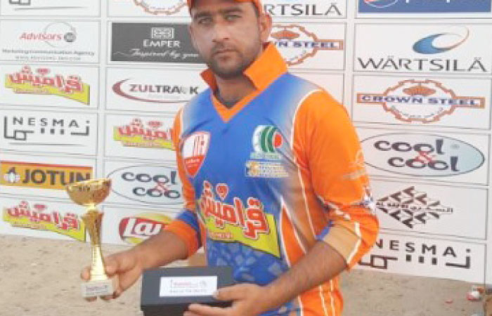 Waqas — Man of the Match