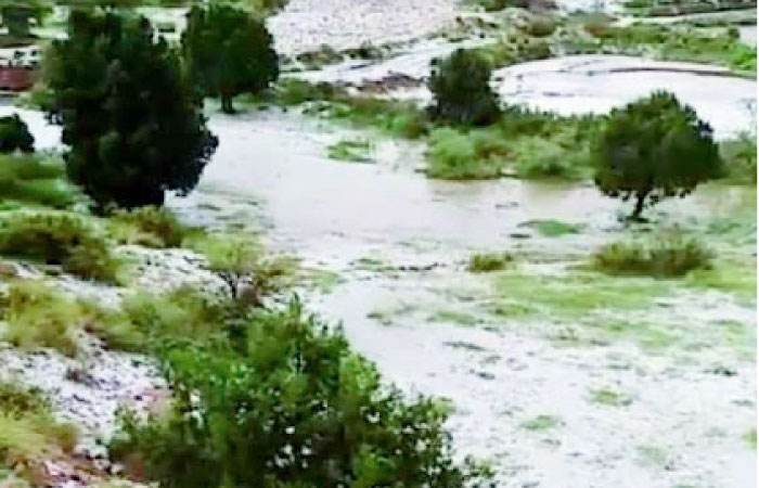 Heavy rains isolate villages