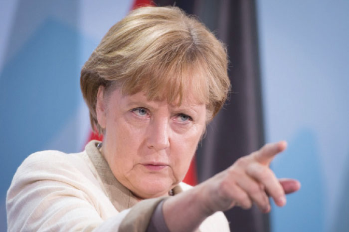 German Chancellor Angela Merkel